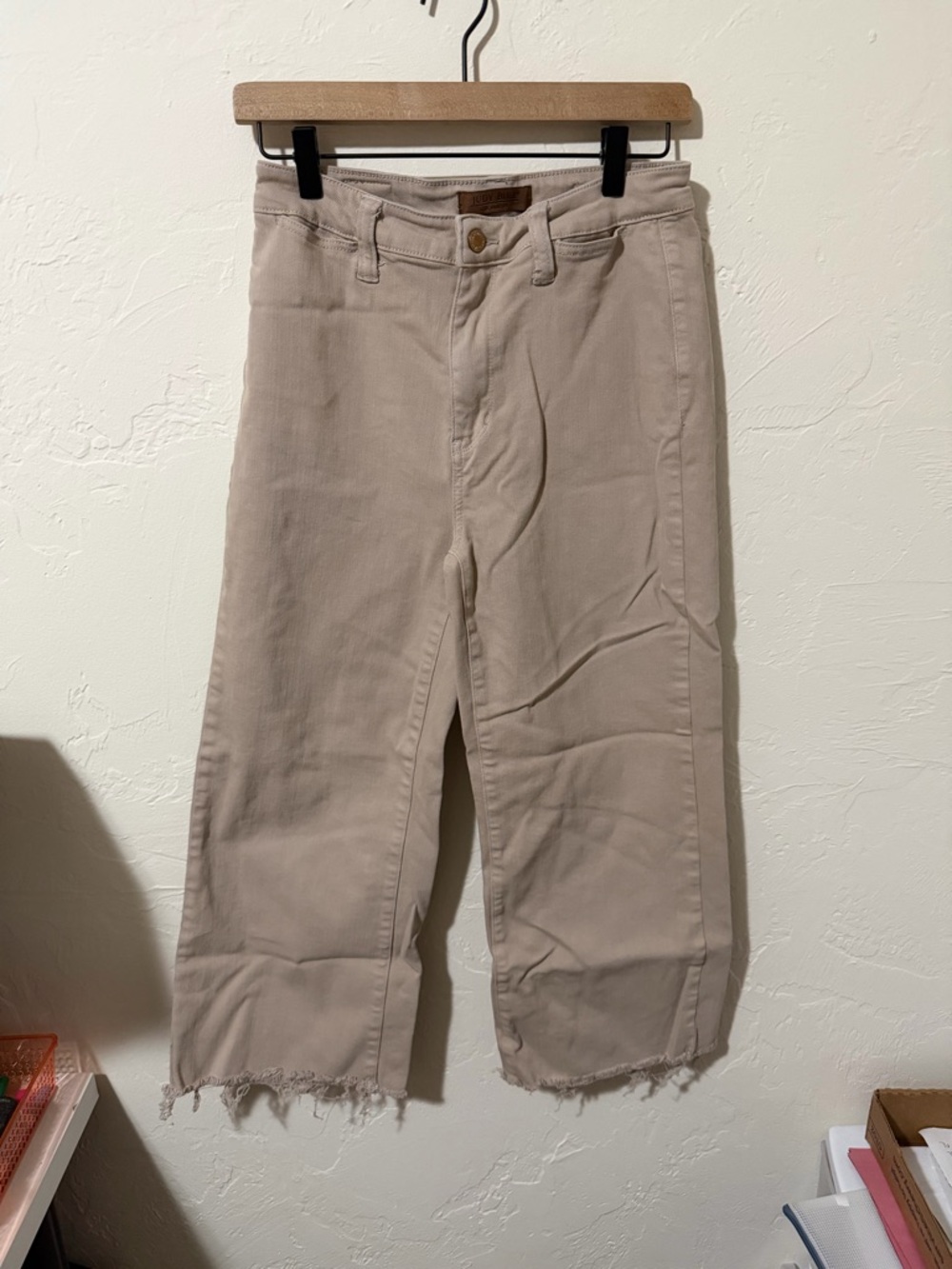 Judy Blue Stone Beige High-Rise Jeans